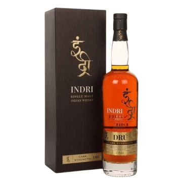 Indri Dru 57.2% Single Malt Indian Whisky 70cl