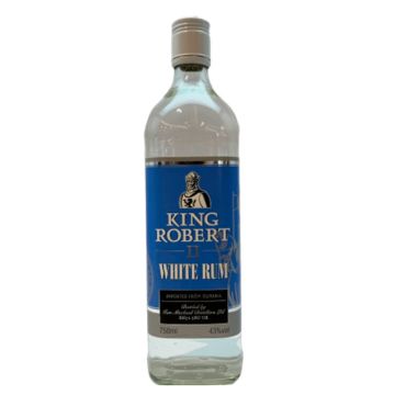 King Robert White Rum 75cl